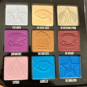 Jeffree Star/Shane Dawson Mini Controversy Eyeshadow Palette. NIB